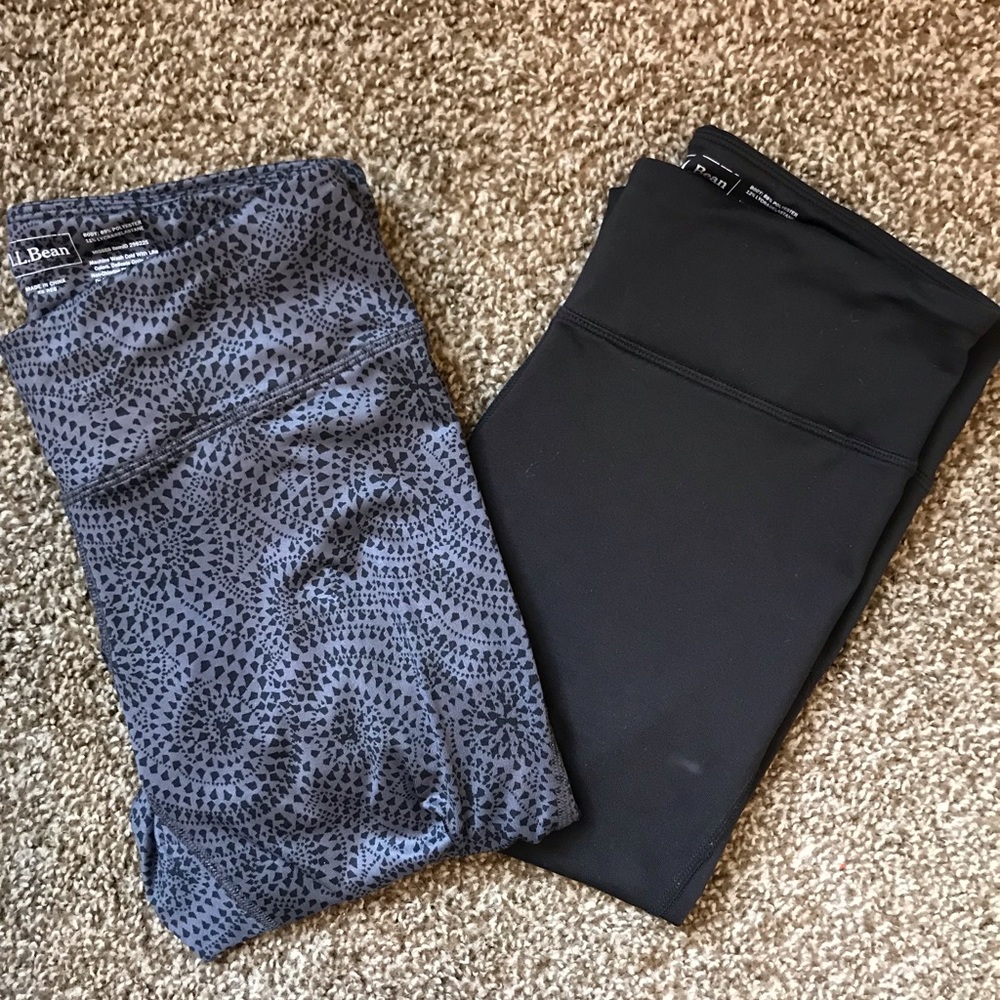 2 Pair LLBean Leggings